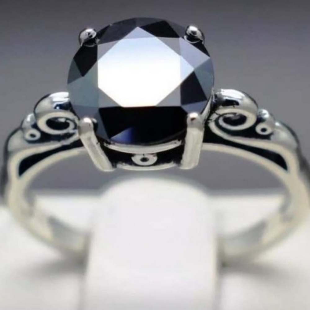 New black diamond ring